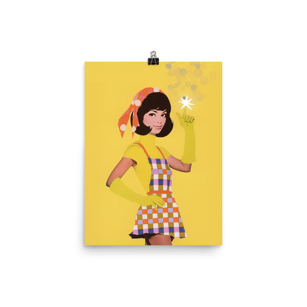 Searching For Mr. Clean Poster Print