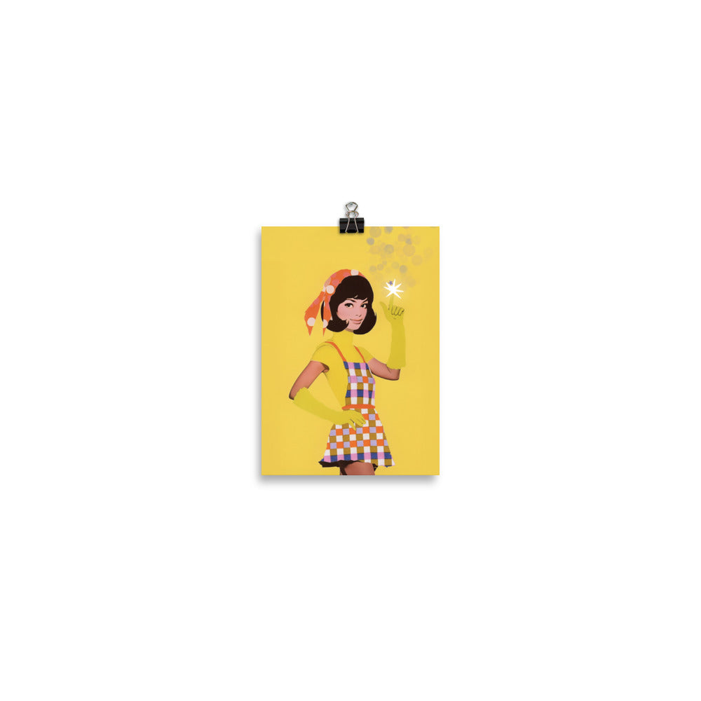 Searching For Mr. Clean Poster Print